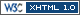 Valid XHTML